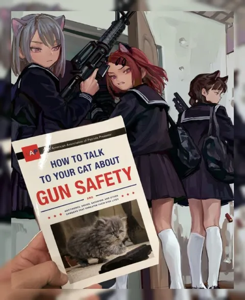 How to Talk to Your Cat About Gun Safety