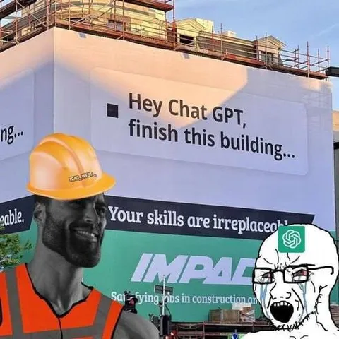 ChatGPT Finishes the Building