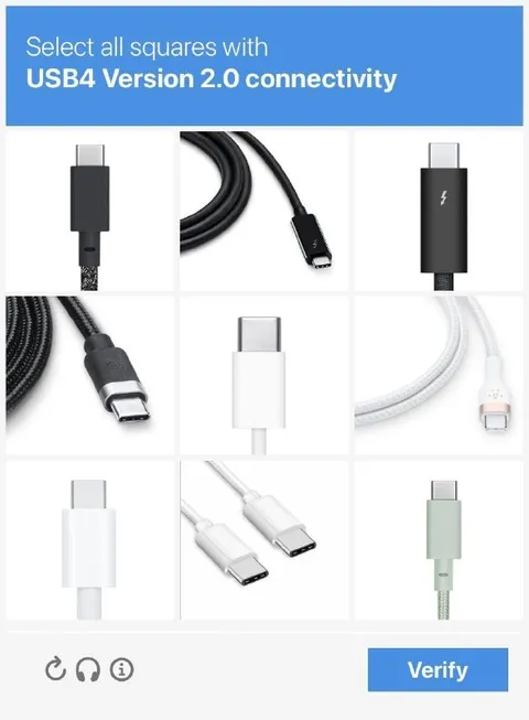 USB4 Version 2.0 CAPTCHA