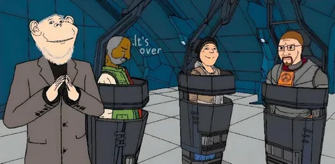 It's Over Half-Life Pod Scene