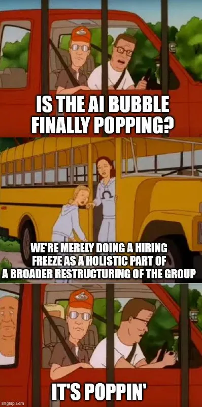 AI Bubble Finally Popping