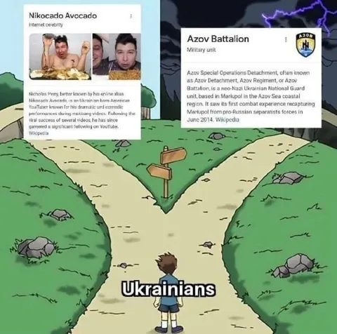 Ukrainians Choose Between Two Paths