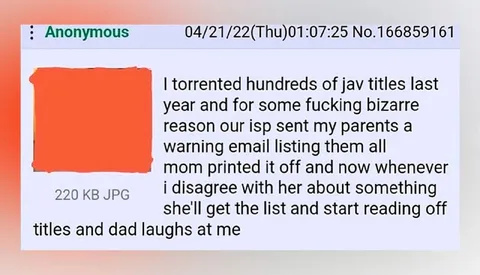 Parents Read Torrent History