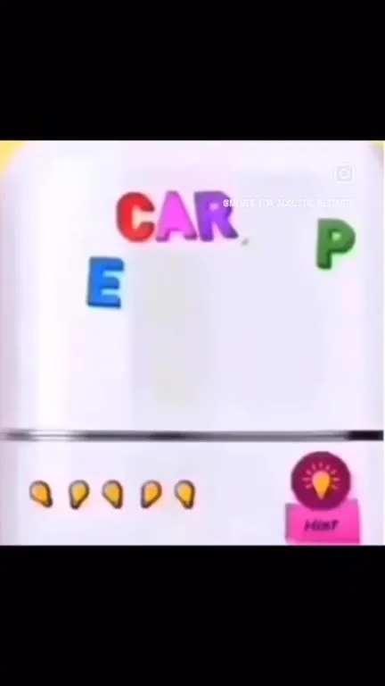 Letters Spell Carpe Sweet