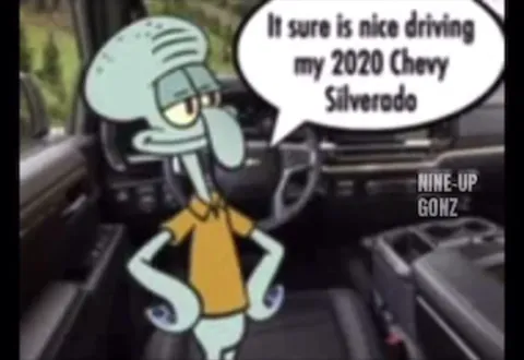 Squidward's Nice Chevy Drive