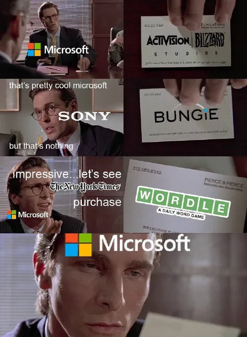 Microsoft Beats Every Acquisition