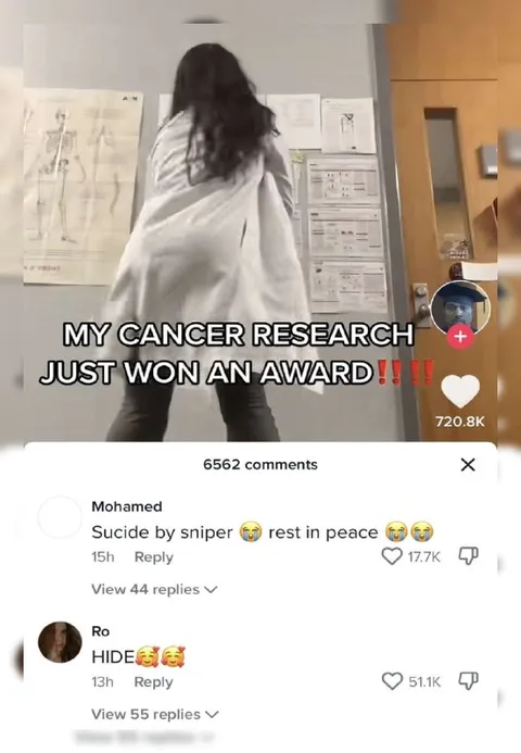 Cancer Research Award Reaction