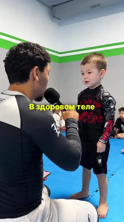 Интервью с юными бойцами