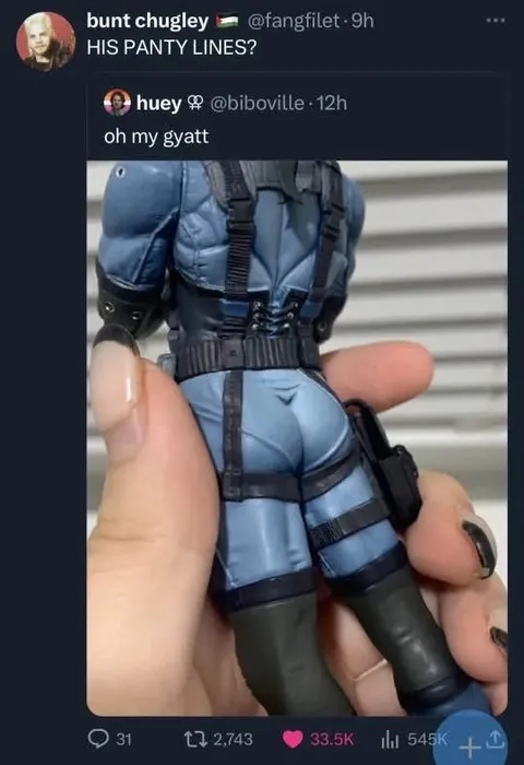 HIS PANTY LINES?