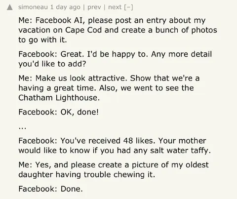 Facebook Invents a Vacation
