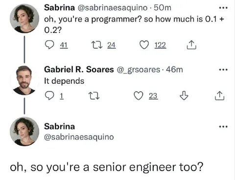 It Depends on the Senior Engineer