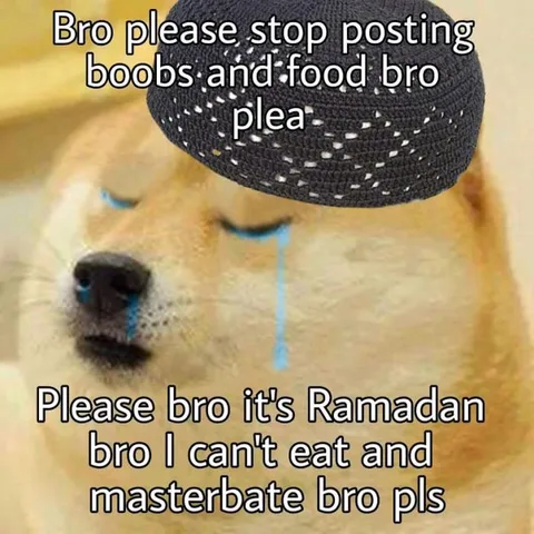 Crying Doge During Ramadan