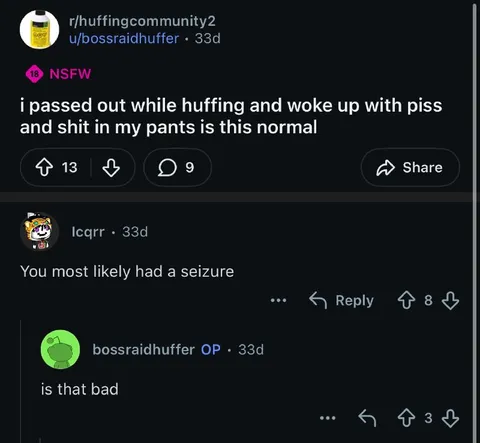 Is That Bad After Huffing