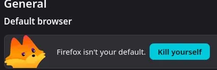 Firefox Isn’t Your Default