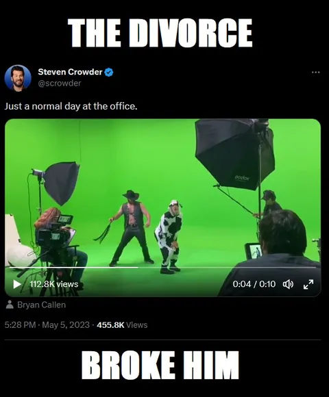 The Divorce Broke Him
