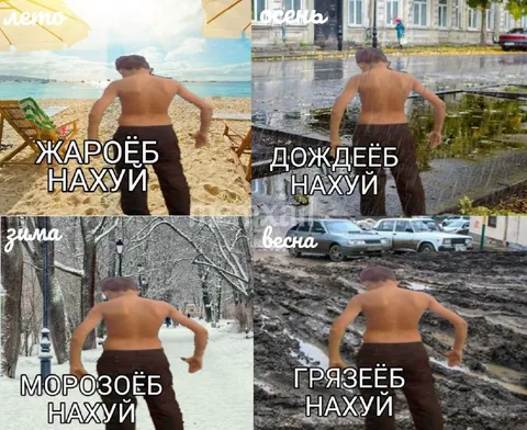 Четыре сезона и разные ёбы