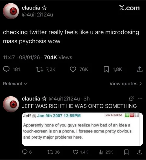 Microdosing Mass Psychosis