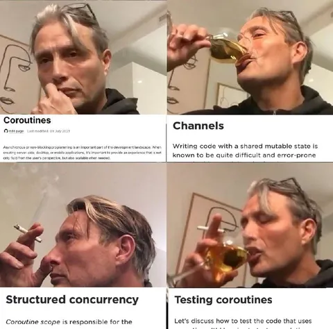 Mads Mikkelsen Explains Coroutines