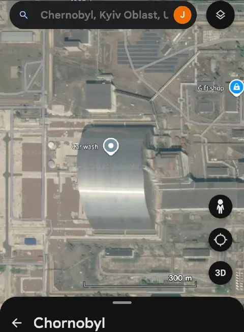 Chernobyl Car Wash Map