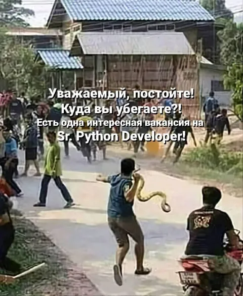 Вакансия Sr. Python Developer
