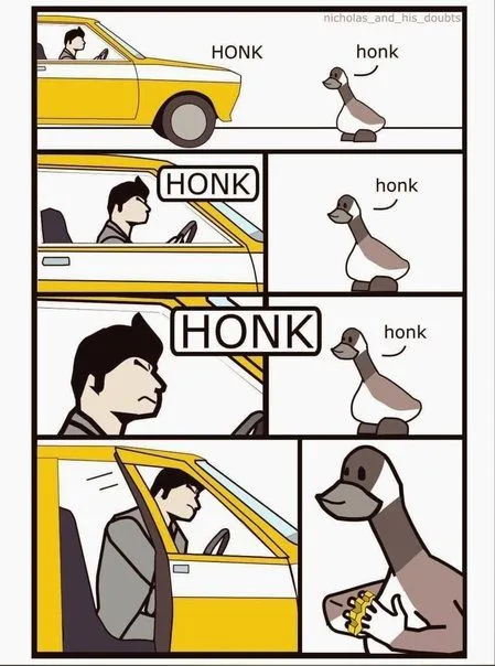 Goose Honk Escalation
