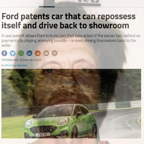 Ford Self-Repossessing Car