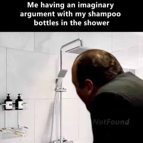 Tony Soprano Argues in the Shower