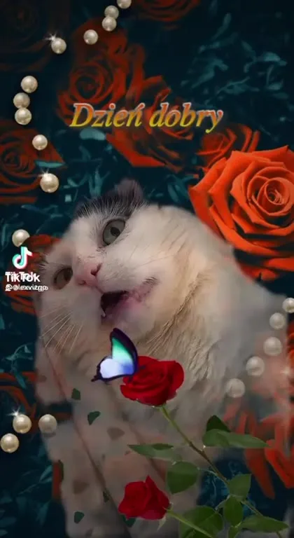 Kot mówi dzień dobry