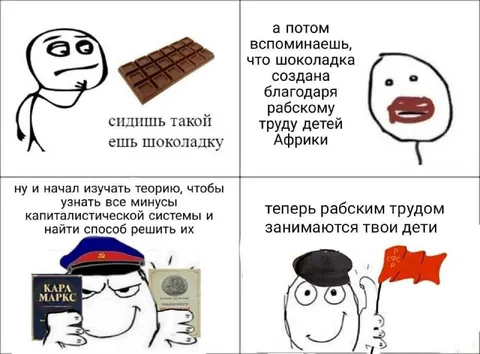Шоколадка и теория капитализма