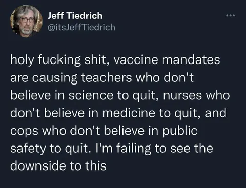 Vaccine Mandates Have No Downside