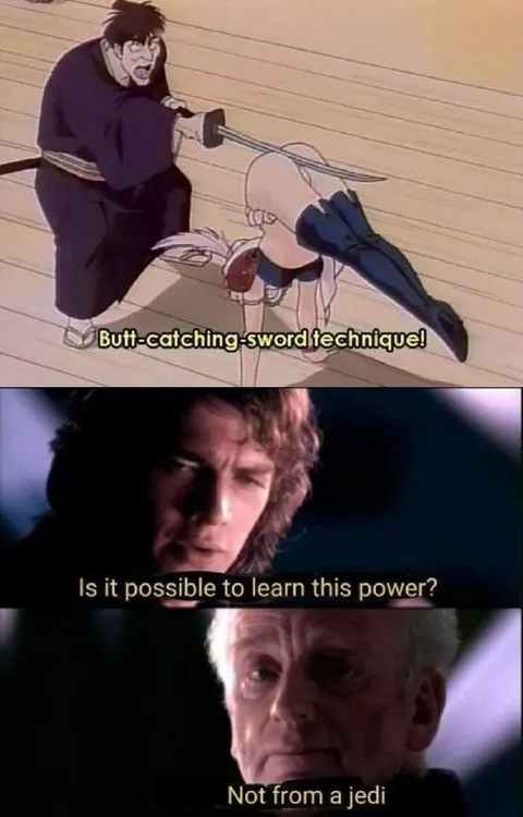 Not From a Jedi Power Meme