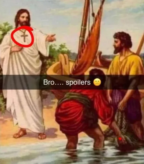 Jesus Gives Away the Ending