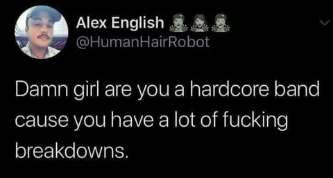 Hardcore Band Breakdown Pun