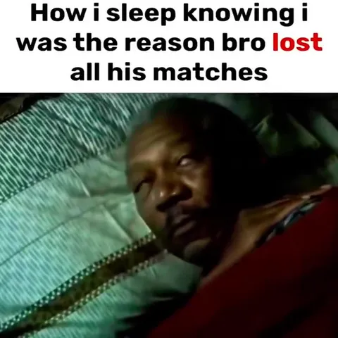How I Sleep After Ruining Matches