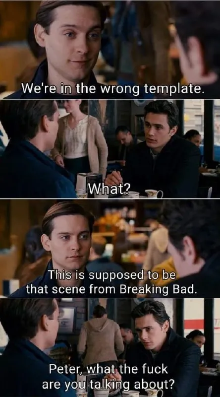 Wrong Template Spider-Man