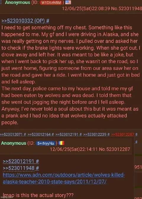 The Wolf Attack Prank