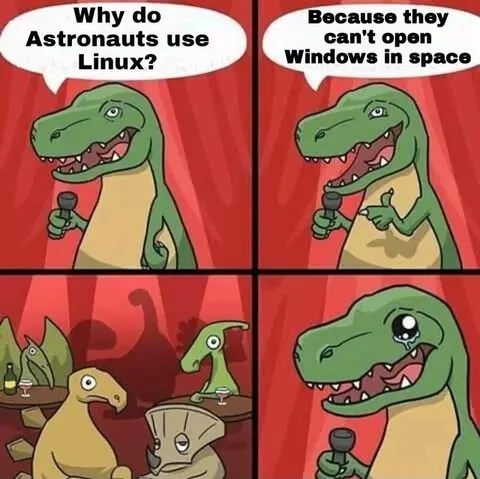 Astronauts Use Linux