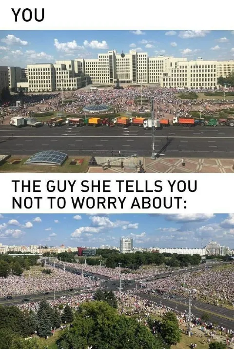 The Guy She Says Not to Worry About