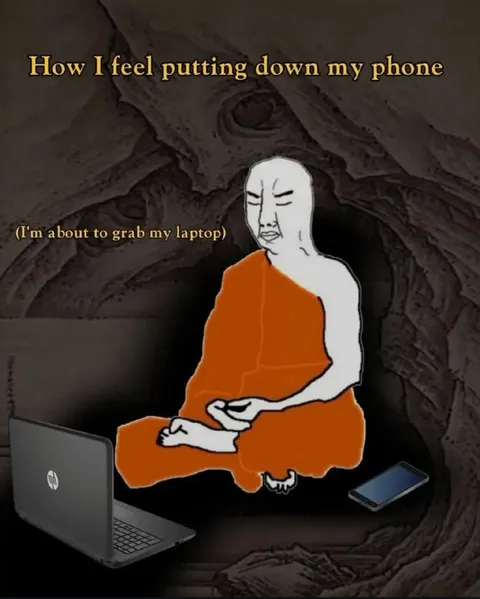 Putting Down My Phone