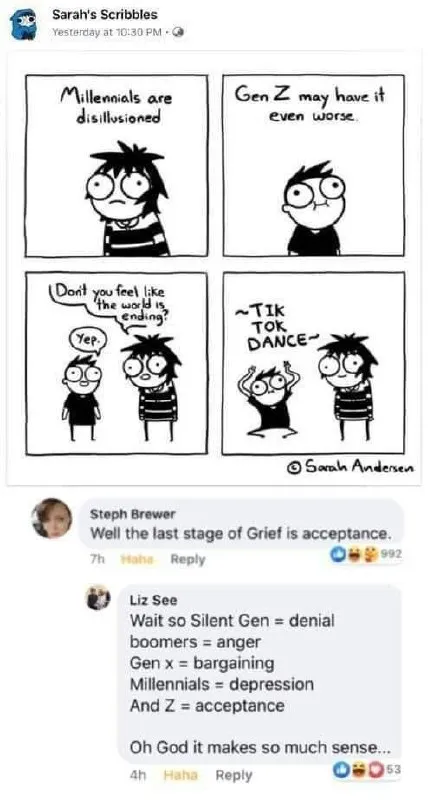 Generational Grief Explained by TikTok