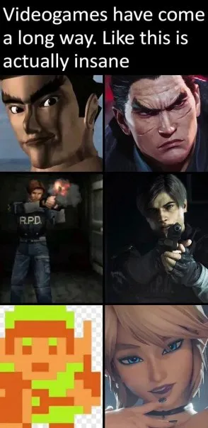 Video Games Have Come a Long Way