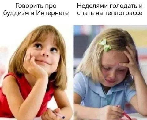 Буддизм в интернете и реальность