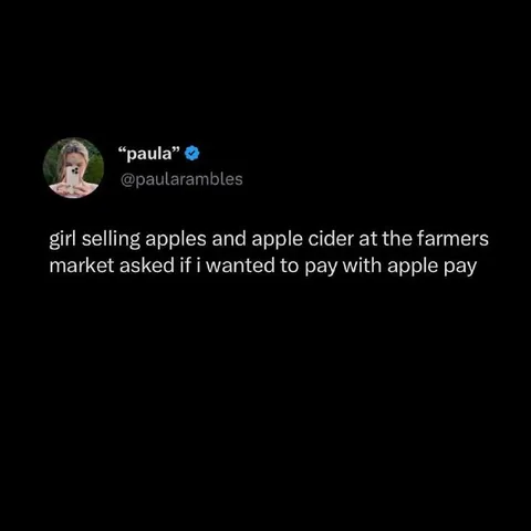 Apple Pay at the Farmers Market