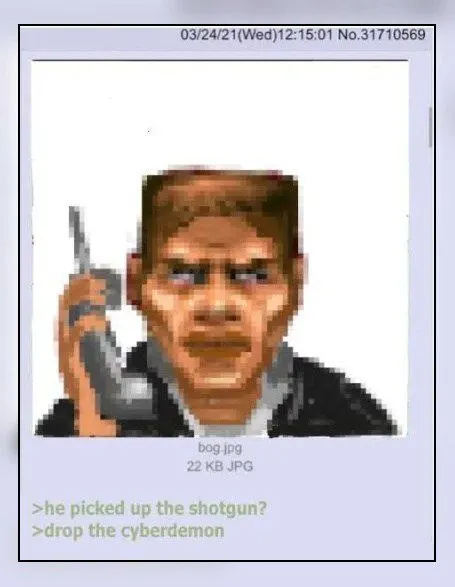 He Picked Up the Shotgun