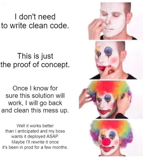 Proof of Concept Clown Programmer