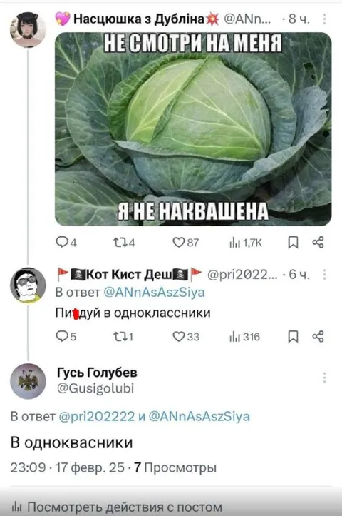 Капуста не наквашена