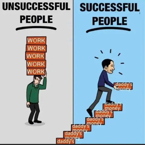 Successful People Have Daddy's Money