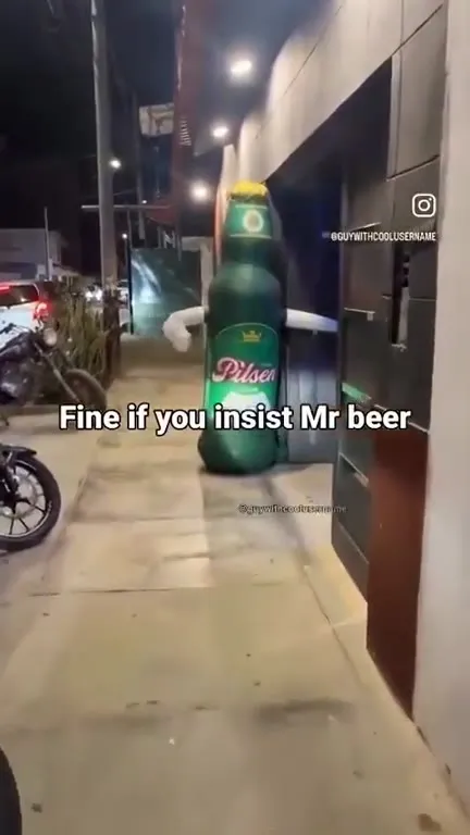 Insistent Beer Enters the Club