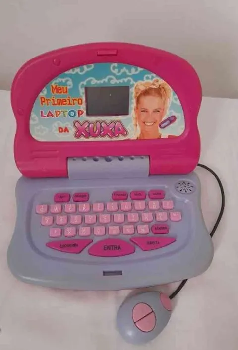 Meu primeiro laptop da Xuxa
