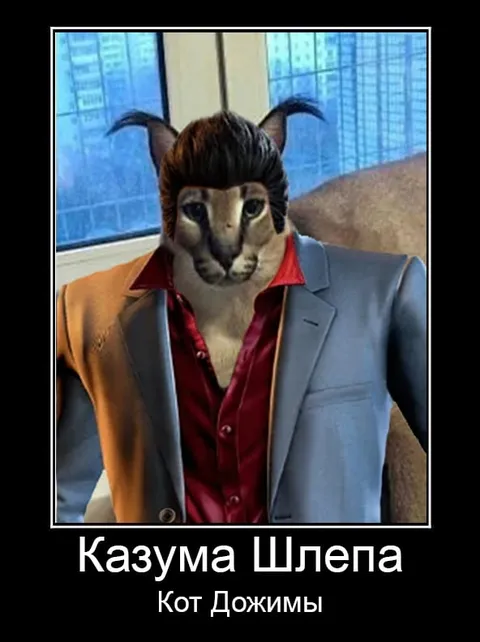 Казума Шлепа — кот Дожимы